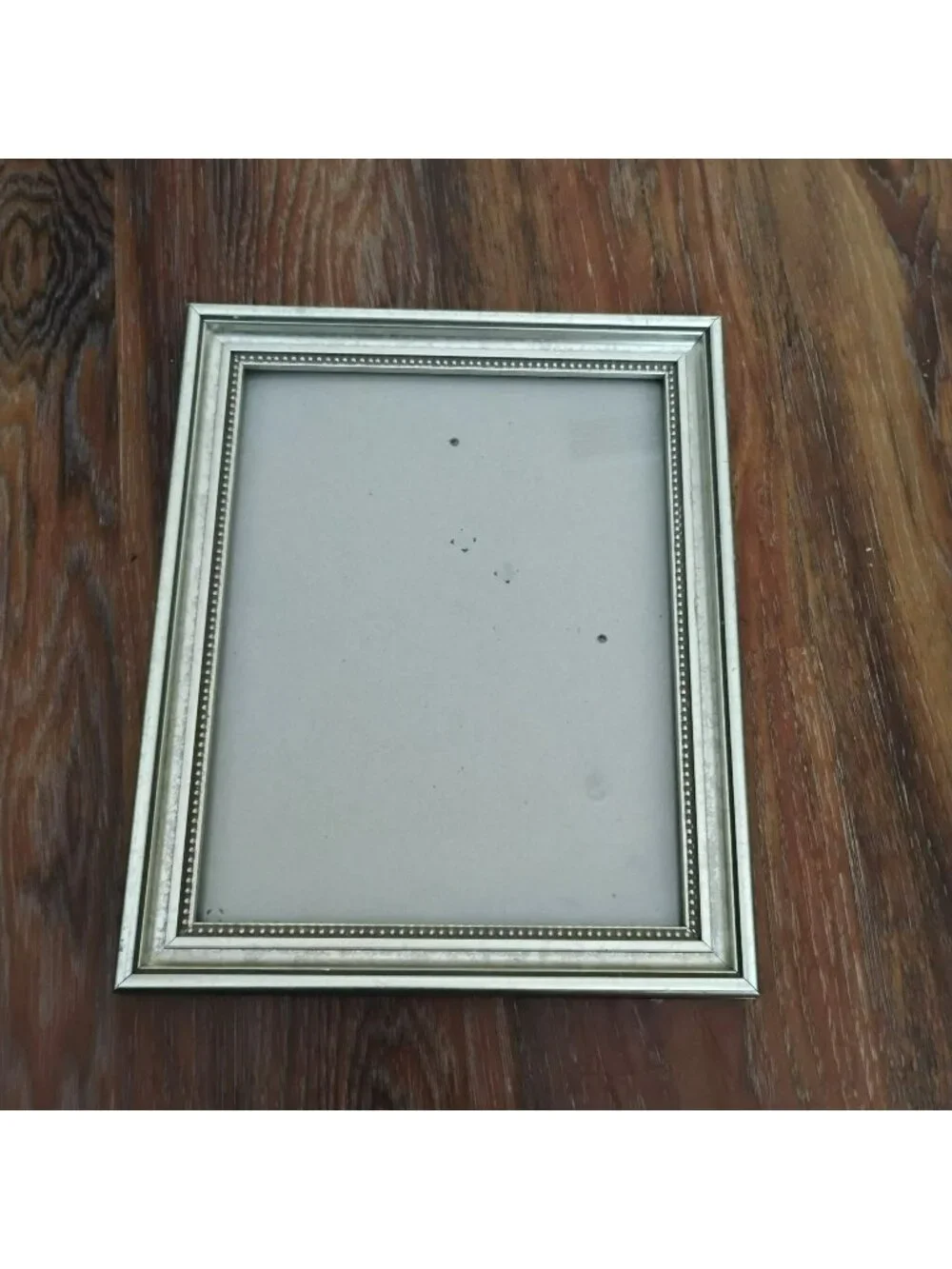 Burnes Of Boston Silver-Tone 8x10 Picture Frame w Easel Back & Hanging Hardware